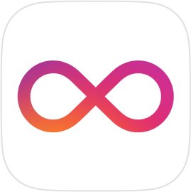 Boomerang Logo Vector Png | Infinite loop camera icon 